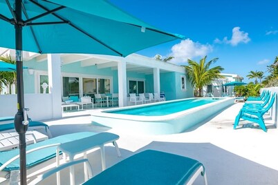 Aqua Dreams, Htd Priv Salt Pool, At Beach, Guest hse, 4 Kng BRs for 12, Lg Spa!!