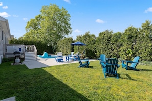 Property grounds - Heated Pool + Hot Tub | Fenced Yard | Walk to Delaware Bay | Tides Away (Villas)