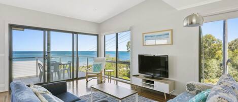 Tv, dvd-afspiller, musikbibliotek