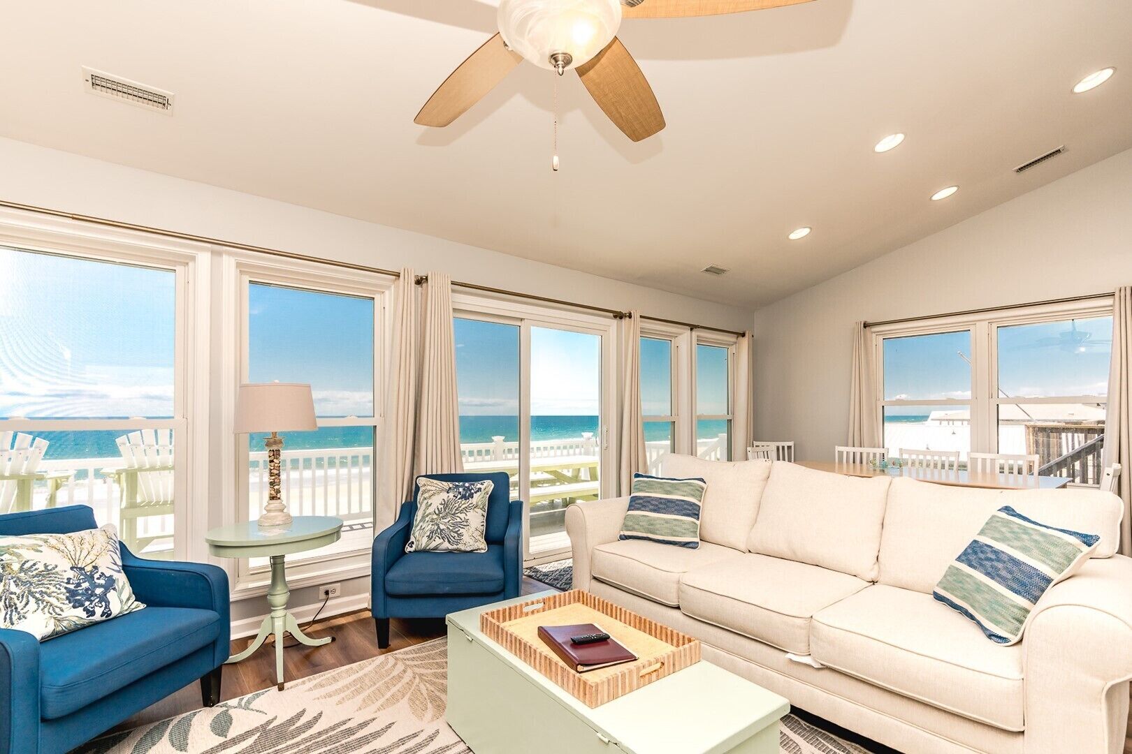 Smart TV, DVD player view of vacation home property