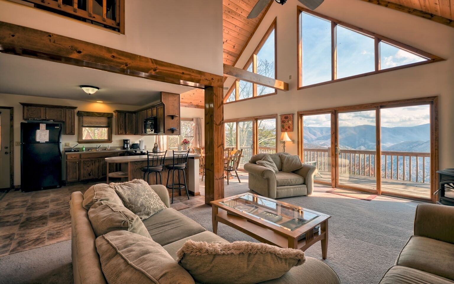 TV view of vacation home property
