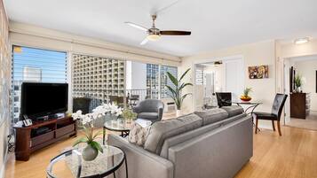 Televisión y reproductor de DVD