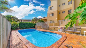Pool - Pippi Beach Penthouse unit with pool, spectacular Ocean views (Yamba)