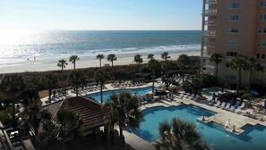 Pool - Marriott’s OceanWatch Villas at Grande Dunes - Ocean Front Suite (Myrtle Beach)