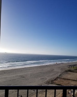 Beach nearby - Wow! What a View!! Down Town Oceanfront Condo, Very Safe! Direct beach Access! (Rosarito)