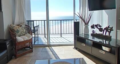 Wow! What a View!! Down Town Oceanfront Condo, Very Safe! Direct beach Access!