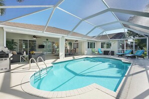 Piscine chauffée