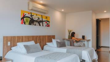 Superior Duplex | Bar mini, peti besi dalam bilik, dilengkapkan perabot secara berasingan