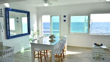 Superior Apartment, 2 Bedrooms, Balcony, Ocean View | Living area | Smart TV