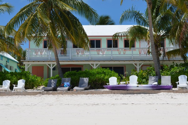 You can't stay any closer to the beach than this!