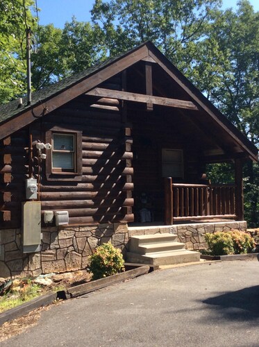  In between Gatlinburg and pigeon Forge 