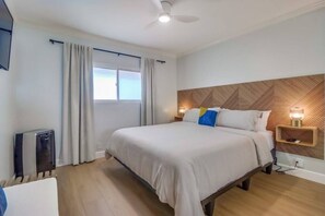 1 chambre, surmatelas, fer et planche à repasser, Wi-Fi gratuit