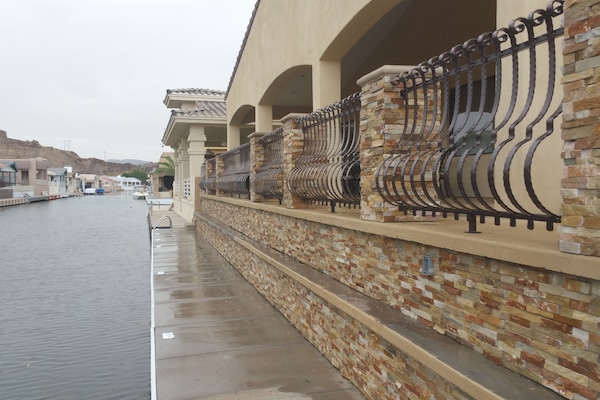south view of Canal 3 connecting to the river