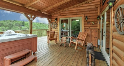 AMAZING VIEWS / PRIVATE YET CLOSE TO TOWN/ FIREPLACE / HOT TUB/ PET FRIENDLY