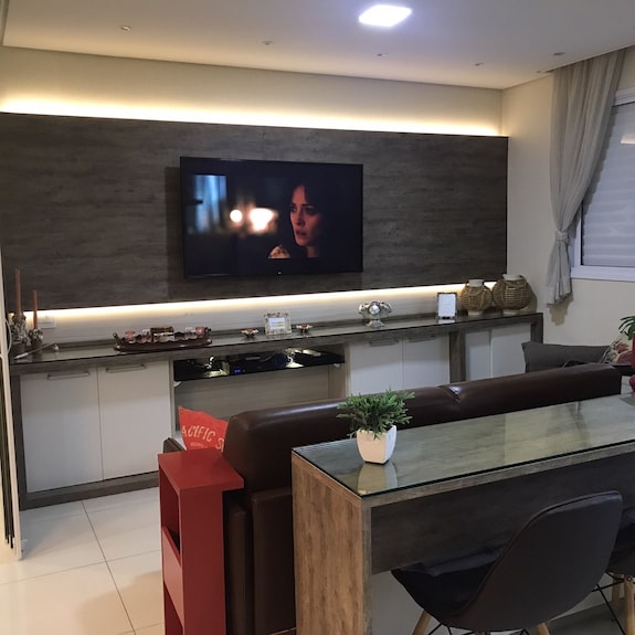 Sea Front Gourmet Apartment - 6 Adults - Santos