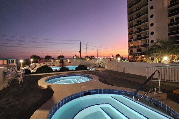 Una piscina climatizada