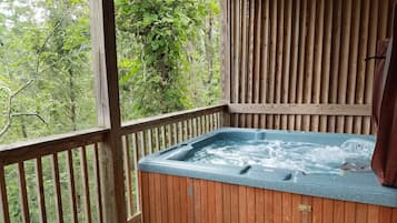 Idromassaggio all'aperto