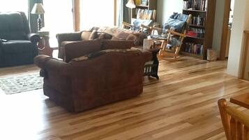 Smart TV, fireplace, video games, Netflix