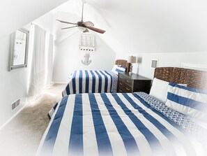 3 habitaciones, tabla de planchar con plancha y wifi 