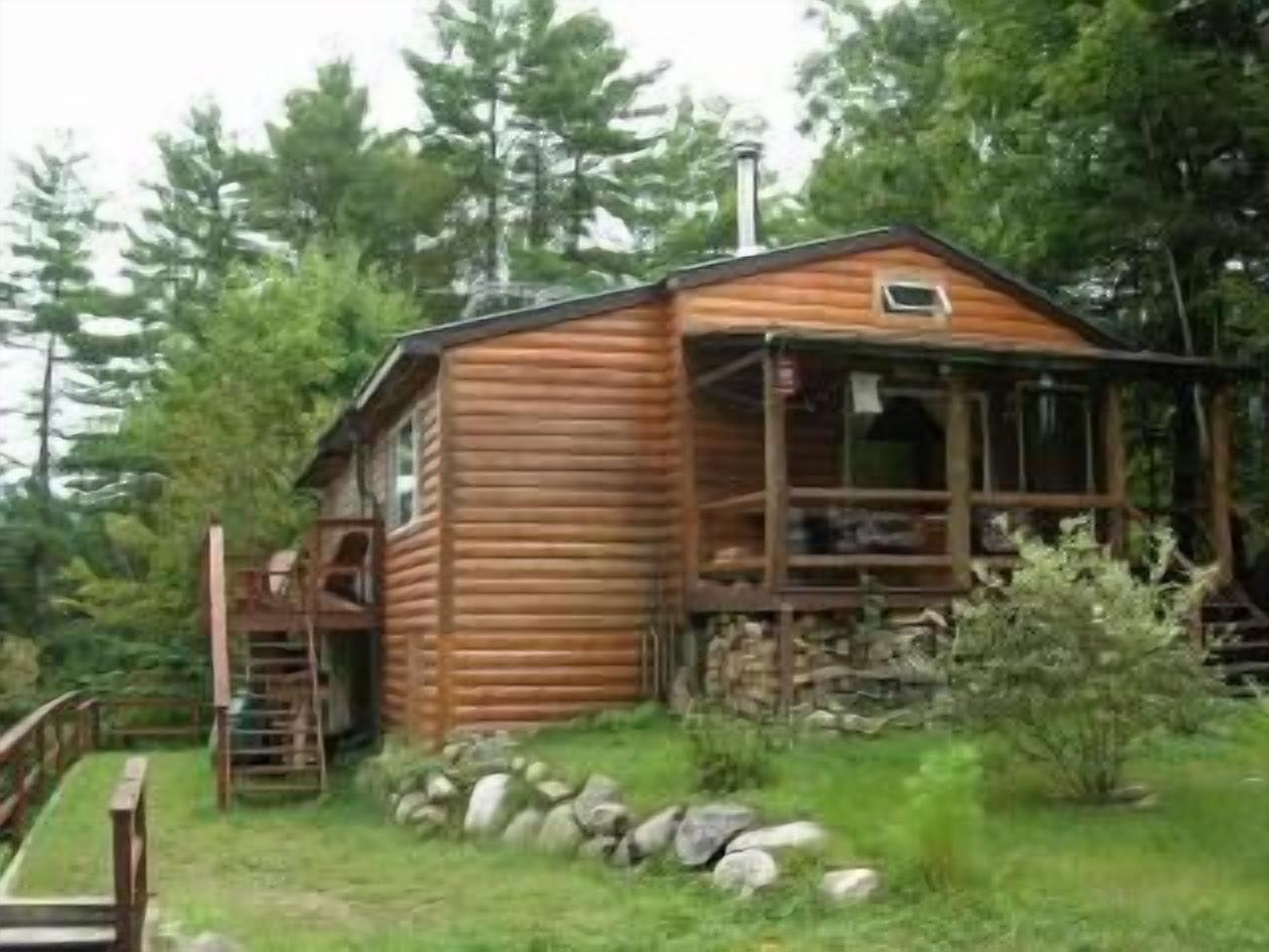 Two Bedroom Riverfront Log Cabin