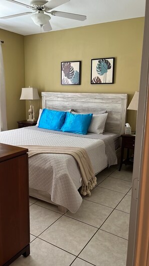 1 bedroom, iron/ironing board, free WiFi, bed sheets