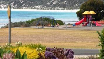 Beach nearby, beach towels