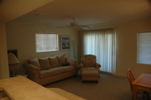 Living Room with Queen Sofa bed