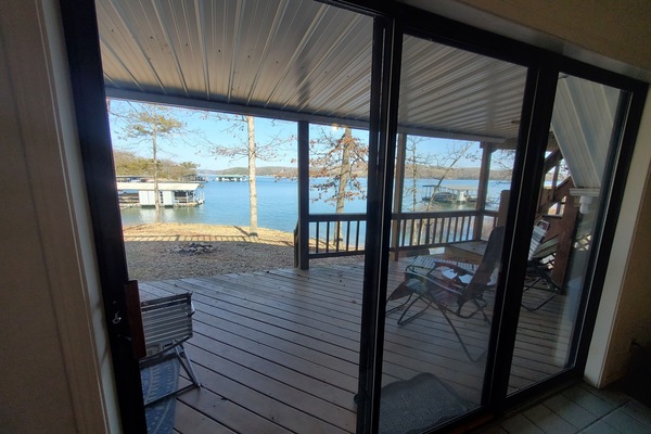 View from Family Room.
Please Note: No Dock Usage.