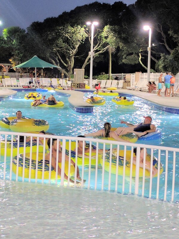 Indoor pool, outdoor pool