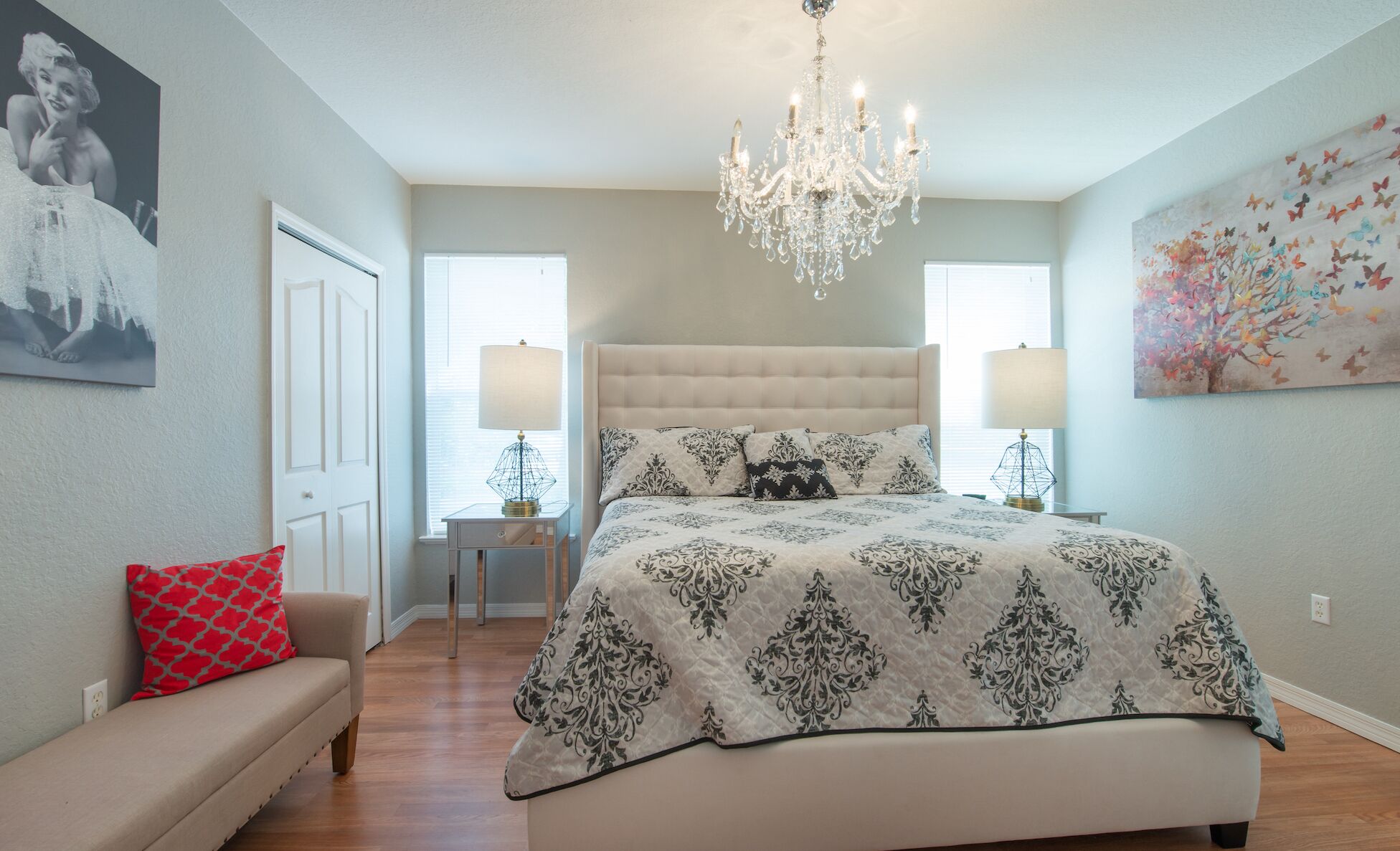 2 Schlafzimmer, Bügeleisen/Bügelbrett, kostenloses WLAN, Bettwäsche