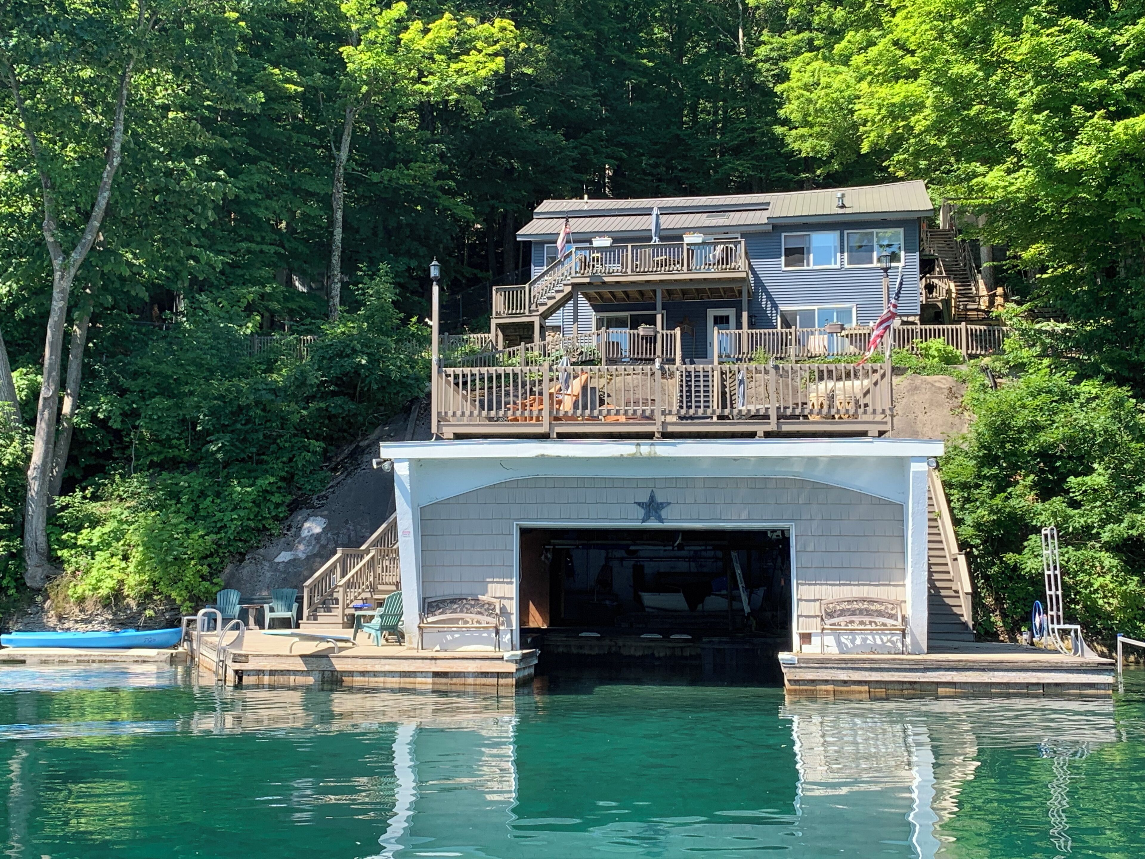 5 BR with Boathouse on Skaneateles Lake