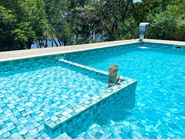 Outdoor pool - Farm located in the waters of the Ibiúna-Sp dam (Ibiúna)