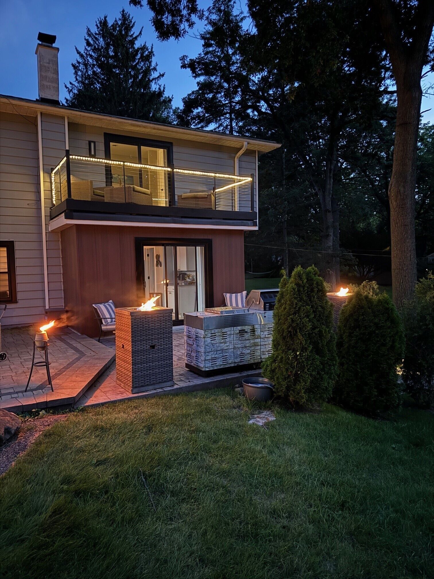 Exterior view of vacation home property