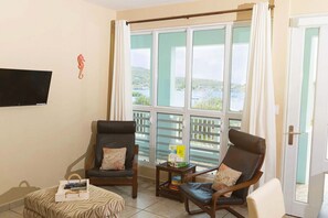 Interior - Seahorse Suite – Stunning Caribbean Views , Covered Terrace & Family Friendly! (Culebra)