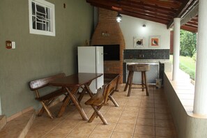 Opções para refeição ao ar livre