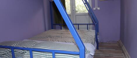 1 bedroom, desk, soundproofing, iron/ironing board