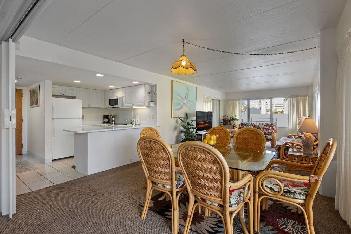 Dining view of vacation home property