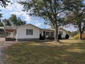 Exterior - Relax at a cozy countryside retreat with a private hot tub, pond views & fire pit — pure bliss. (Thompsonville)