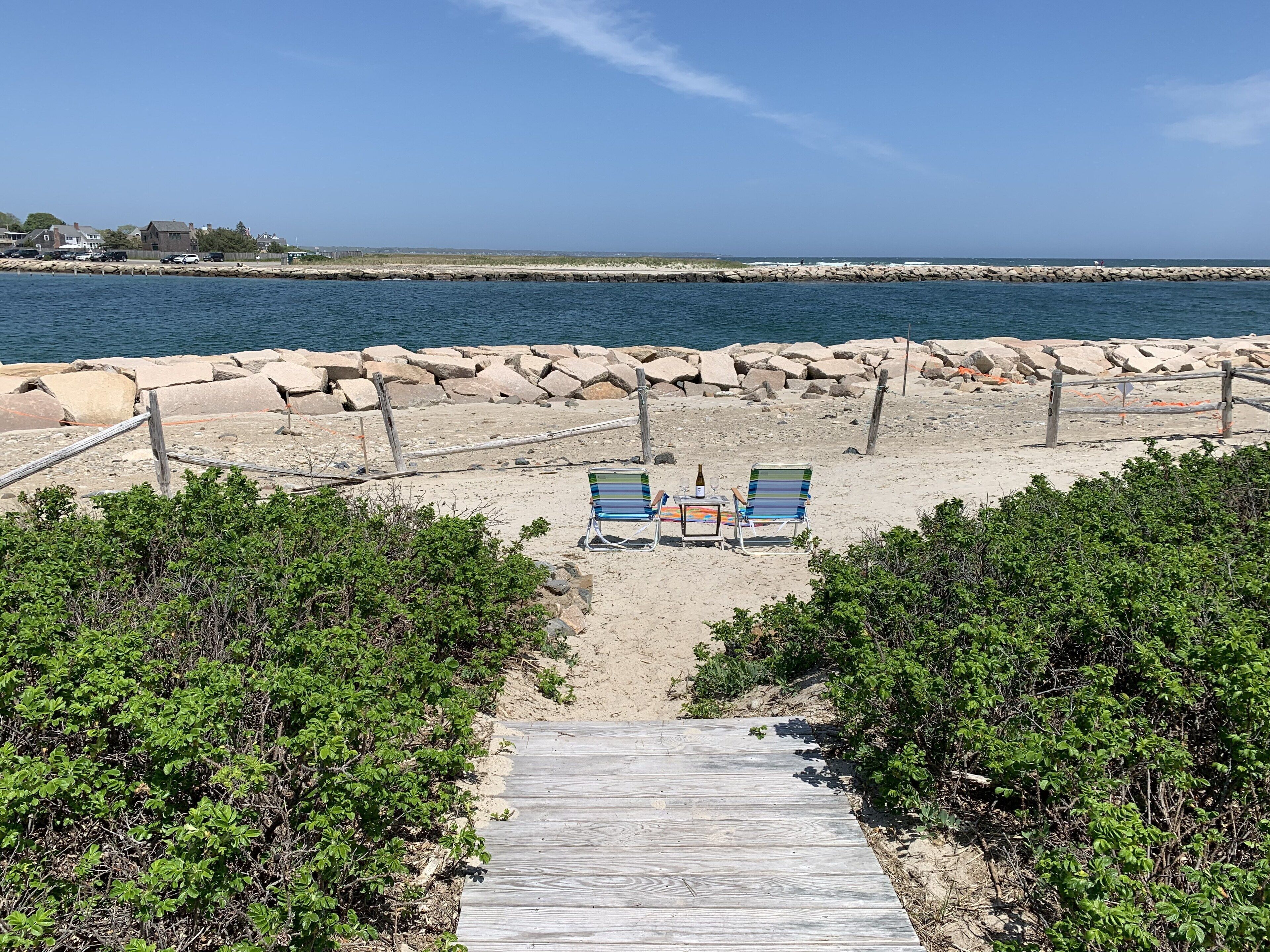 Am Strand, Liegestühle