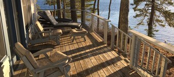 “Escape” to a Waterfront Artist’s Home on Secluded Evergreen Point, Taunton Bay