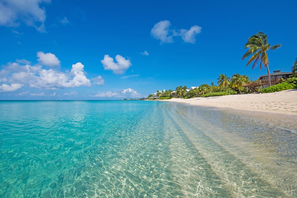 7 Mile Luxury Beach Club. Ocean views from Roof Terrace and Pool Pavilion.