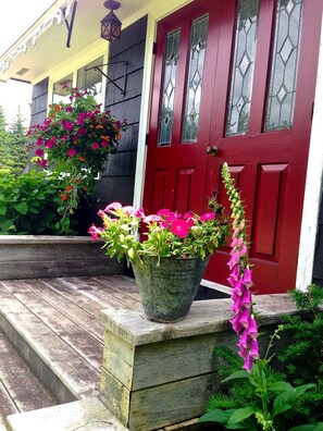 Exterior detail - Potter's Cottage in Lovely Margaree Valley (Margaree Valley)