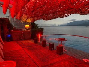 Outdoor banquet area - The most beautiful view in Ilhabela (IlhaBela)