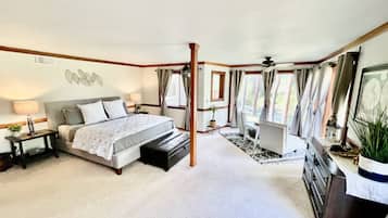 6 bedrooms, desk, iron/ironing board, free WiFi