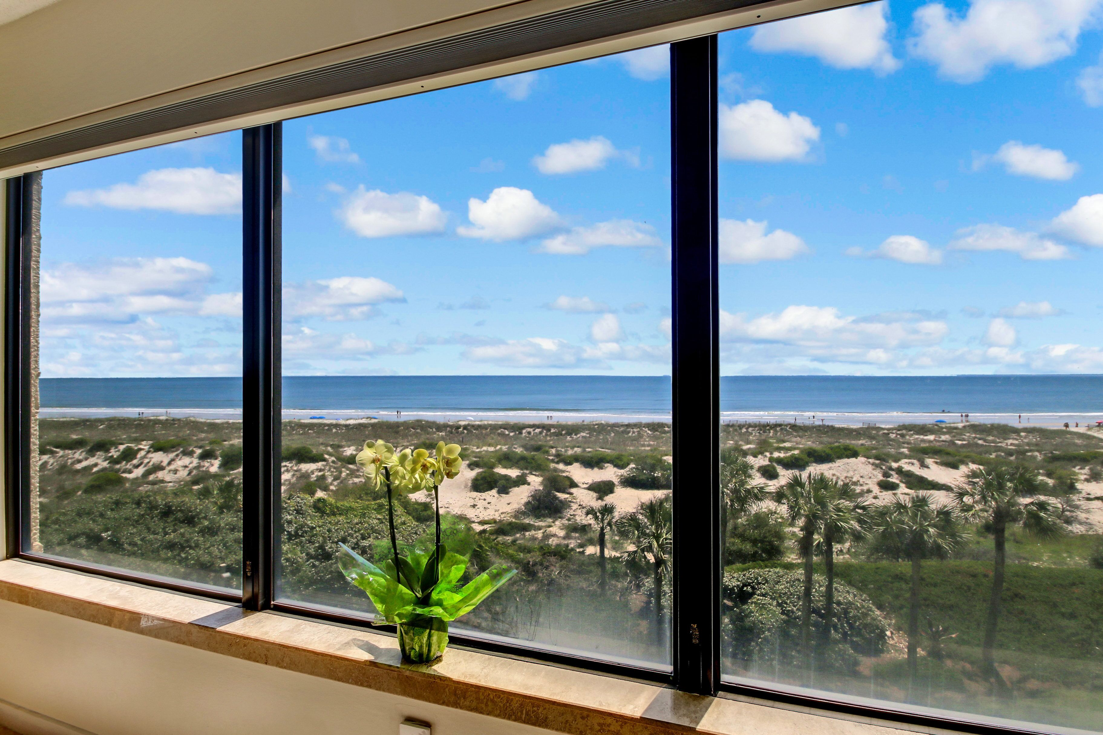 Your view corridor is generous and uniquely private. Just you and the shoreline.