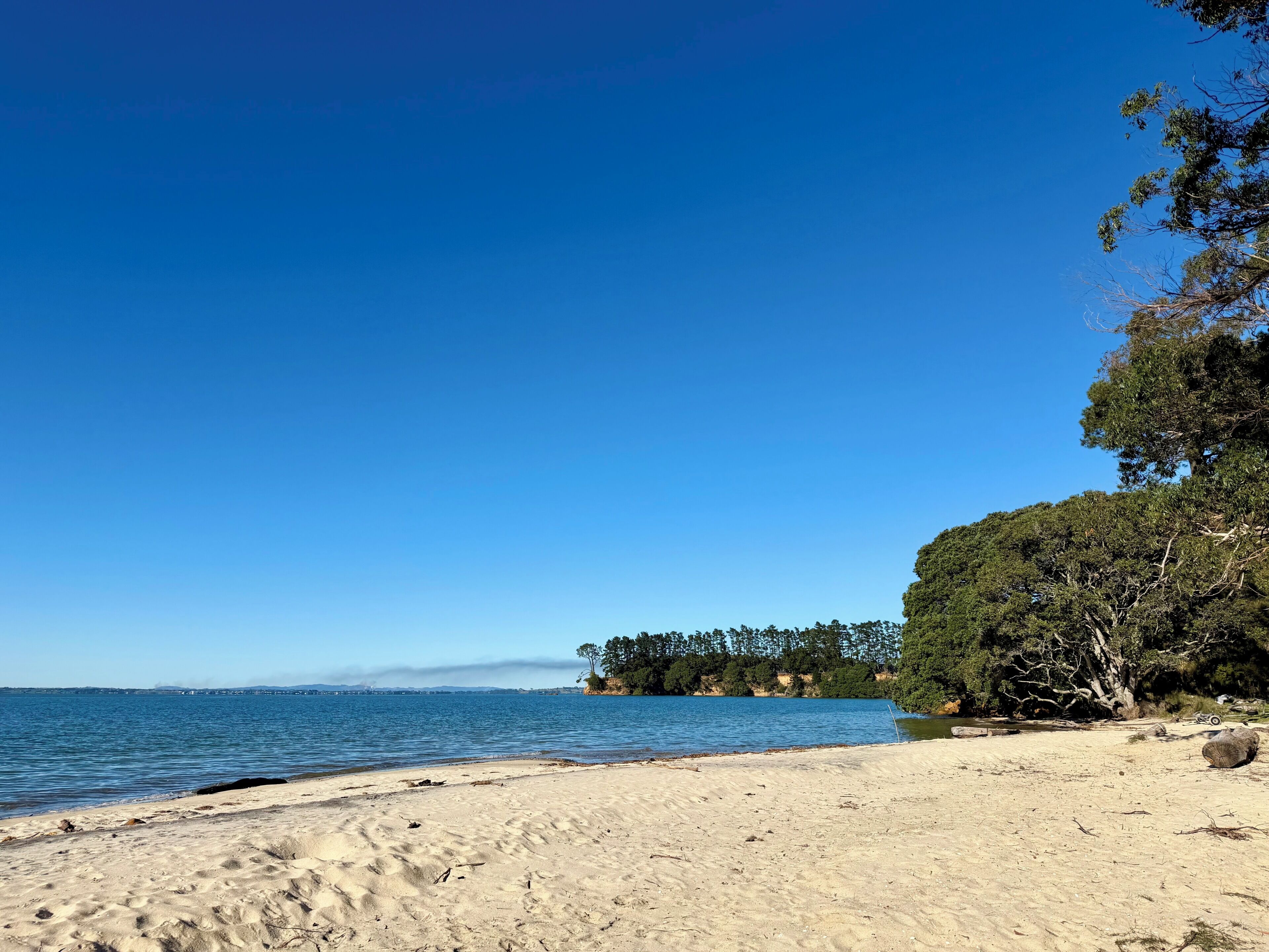 Private beach