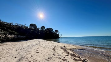 Private beach