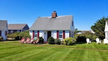 One of the iconic Pilgrim Colony cottages