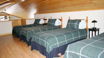 5 makuuhuonetta, Wi-Fi, vuodevaatteet