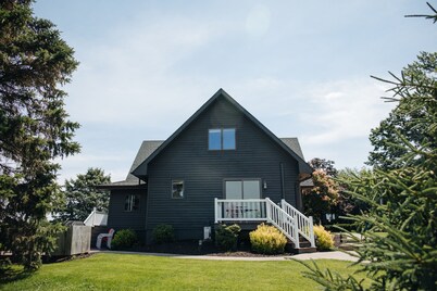 Casa de lujo en el lago Hutchins cerca de Saugatuck, Douglas, Fennville y el lago Michigan